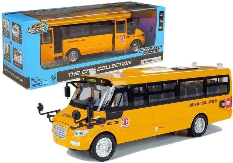 Metalni školski Autobus S Pogonom Trenja 1