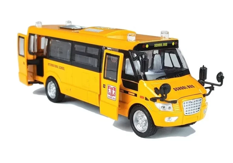 Metalni školski Autobus S Pogonom Trenja 3