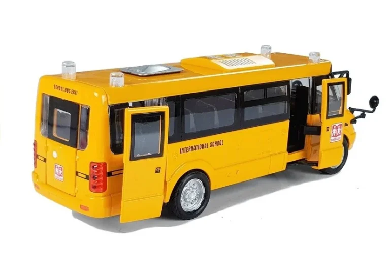 Metalni školski Autobus S Pogonom Trenja 4