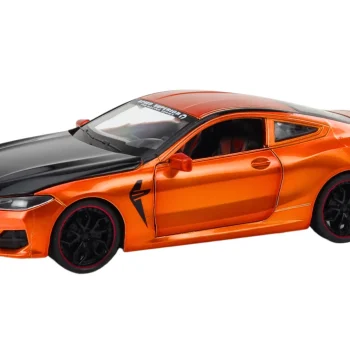 Metalni Sportski Auto 1:24 S Trenjem, Narančasti 3