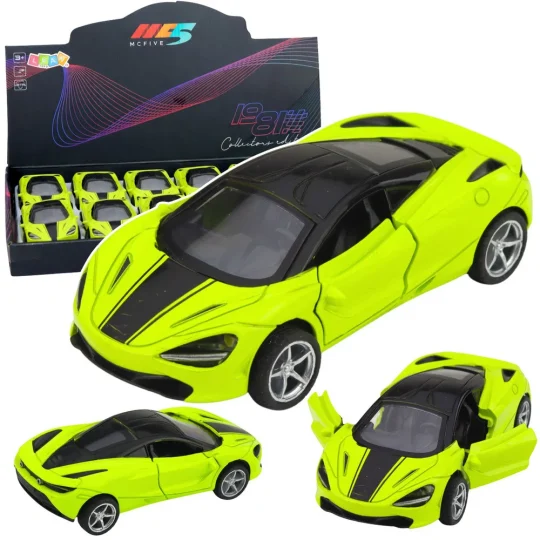 Metalni Sportski Auto Zeleni 1:32 Sa Svjetlima I Zvukovima 1