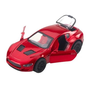 Metalni Sportski Automobil S Motoriziranim Svjetlima, Miks Zvukova 3