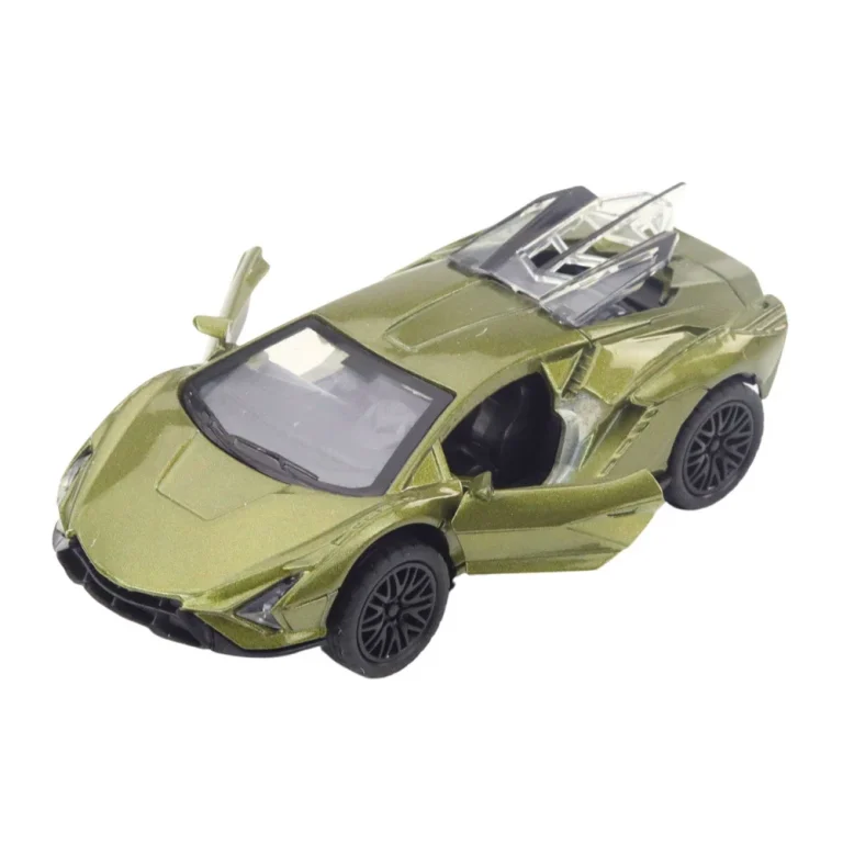 Metalni Sportski Automobil S Motoriziranim Svjetlima, Miks Zvukova 4