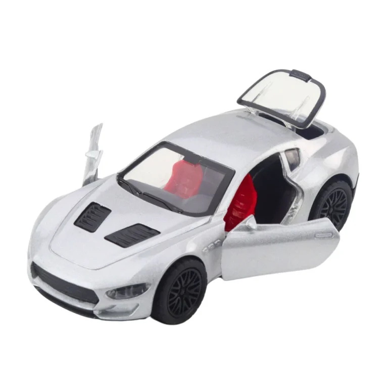 Metalni Sportski Automobil S Motoriziranim Svjetlima, Miks Zvukova 5