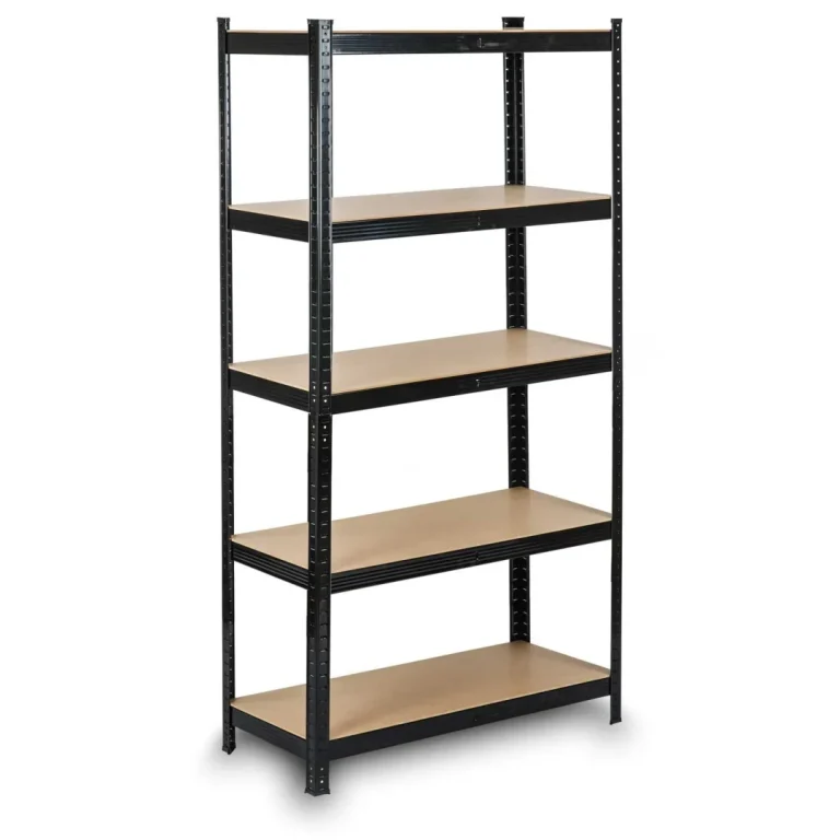 Metalni Stalak Za Odlaganje 150 X 75 X 30 Cm Humberg Hr 811 Crni 2
