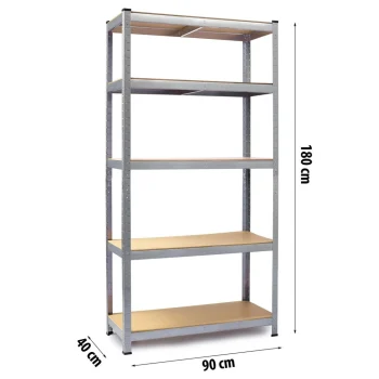 Metalni Stalak Za Odlaganje 180 X 90 X 40 Cm Humberg Hr 812 6