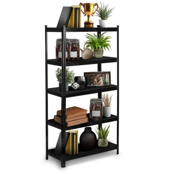 Metalni Stalak Za Odlaganje 180 X 90 X 40 Cm Humberg Hr 851 Crni 5