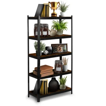 Metalni Stalak Za Odlaganje 180 X 90 X 40 Cm Humberg Hr 852 Crni 5