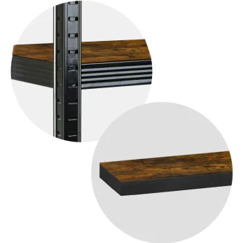 Metalni Stalak Za Odlaganje 180 X 90 X 40 Cm Humberg Hr 852 Crni 7