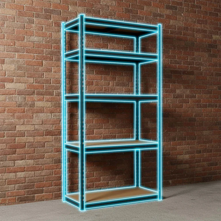 Metalni Stalak Za Odlaganje 183 X 90 X 40 Cm Humberg Hr 853 Crni 10