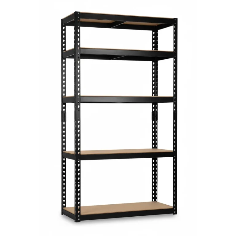 Metalni Stalak Za Odlaganje 183 X 90 X 40 Cm Humberg Hr 853 Crni 4