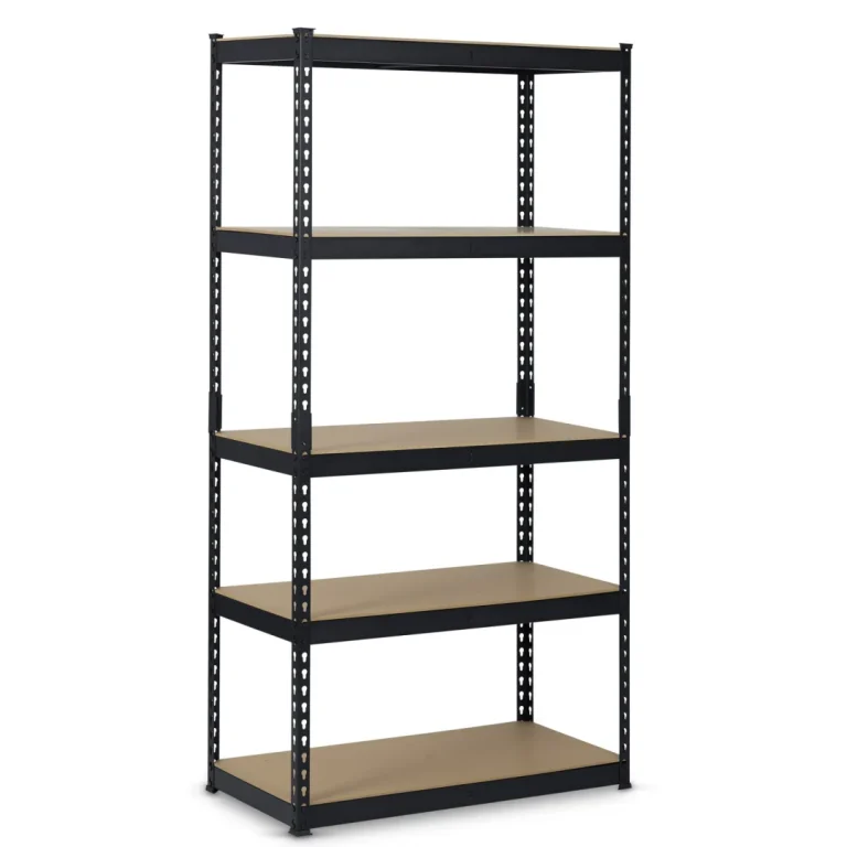 Metalni Stalak Za Odlaganje 183 X 90 X 45 Cm Humberg Hr 700 Crni (570001) 2