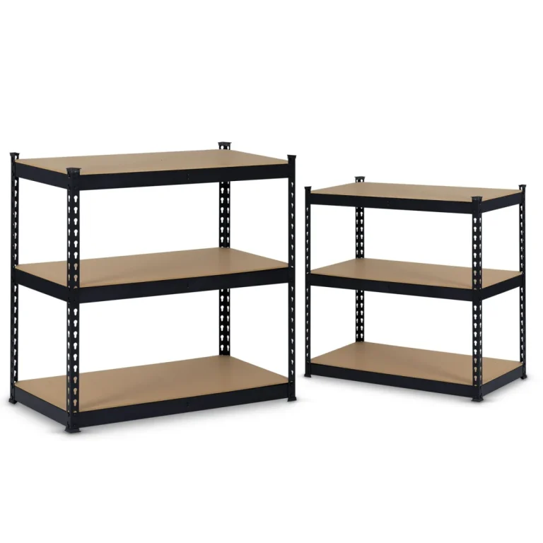 Metalni Stalak Za Odlaganje 183 X 90 X 45 Cm Humberg Hr 700 Crni (570001) 4