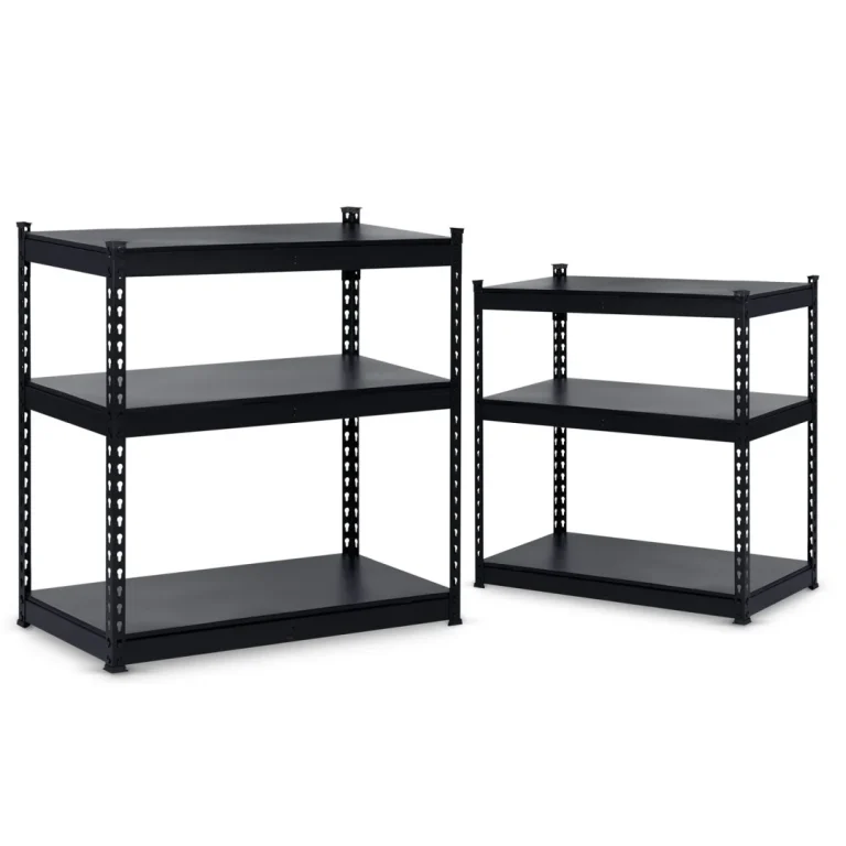 Metalni Stalak Za Odlaganje 183 X 90 X 45 Cm Humberg Hr 700 Crni (570010) 3