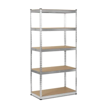 Metalni Stalak Za Odlaganje 183 X 90 X 45 Cm Humberg Hr 700 Srebrni 2