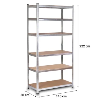Metalni Stalak Za Odlaganje 222 X 110 X 50 Cm Humberg Hr 815 5