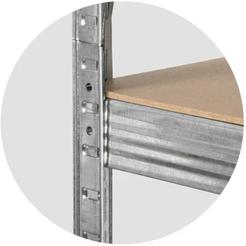 Metalni Stalci Za Pohranu Humberg Hr 810, 150 × 75 × 30 Cm, Set Od 2 4