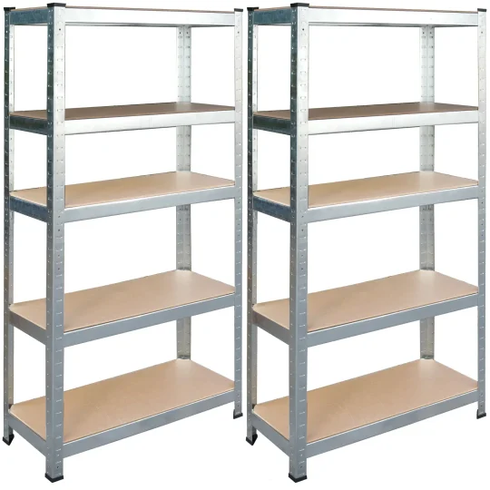 Metalni Stalci Za Pohranu Humberg Hr 812, 180 × 90 × 40 Cm, Set Od 2 1