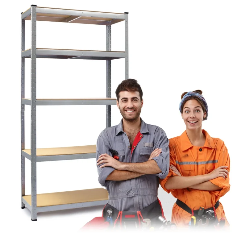 Metalni Stalci Za Pohranu Humberg Hr 812, 180 × 90 × 40 Cm, Set Od 2 5
