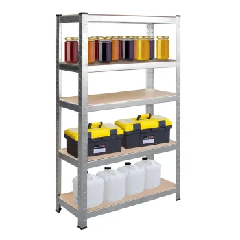 Metalni Stalci Za Pohranu Humberg Hr 812, 180 × 90 × 40 Cm, Set Od 2 6