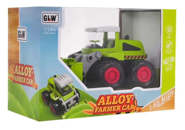Metalni Traktor S Utovarivačem 1:55 3+ 6