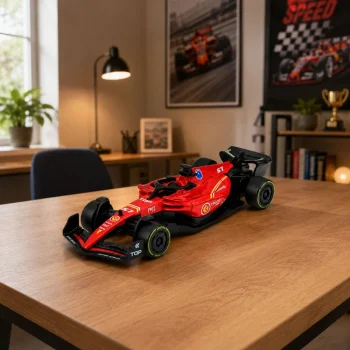 Metalni Trkaći Automobil Formule 1, Crveni, 1:43 4