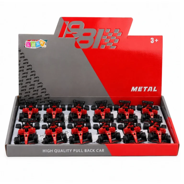 Metalni Trkaći Automobil Formule 1, Crveni, 1:43 5