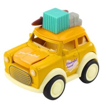 Metalni Turistički Automobil, Poskakujuća Hauba, Pogon Na Trenje, Mix Boja, 9 × 7,5 × 6 Cm 2