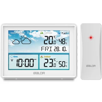 Meteorološka Stanica S Zaslonom Bd 909 Bijela 2