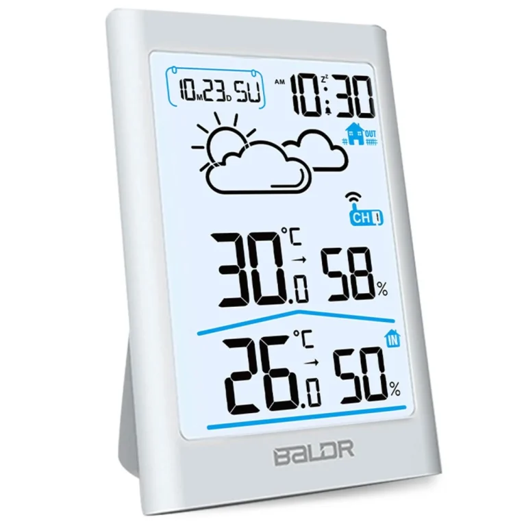 Meteorološka Stanica S Zaslonom Bd 911 Bijela 3