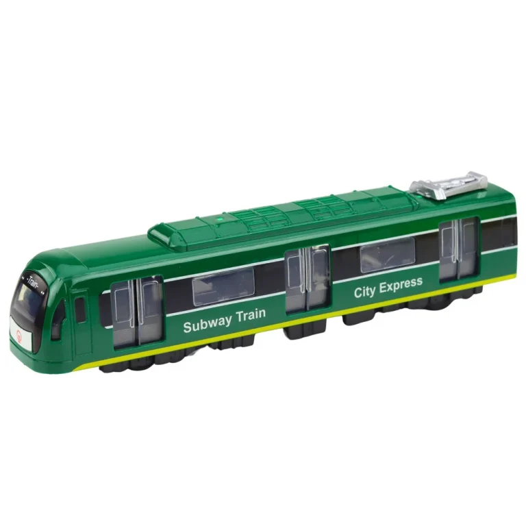 Metro Train City Express Otvaranje Vrata Svjetla Zvuči Zeleno 2