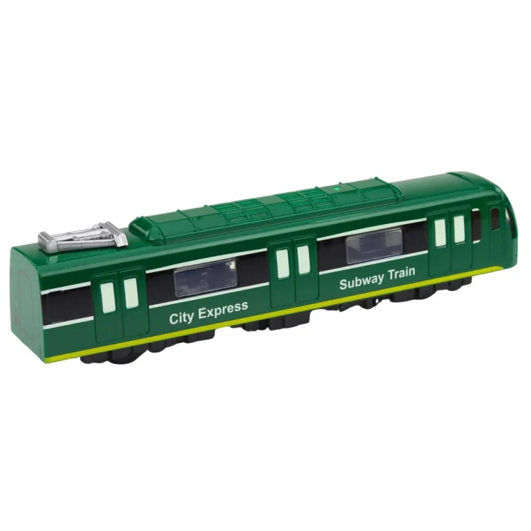 Metro Train City Express Otvaranje Vrata Svjetla Zvuči Zeleno 4