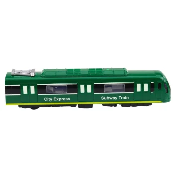 Metro Train City Express Otvaranje Vrata Svjetla Zvuči Zeleno 5