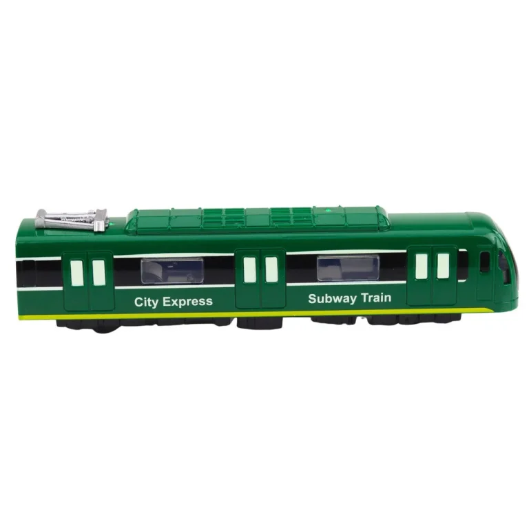 Metro Train City Express Otvaranje Vrata Svjetla Zvuči Zeleno 5