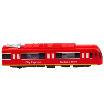 Metro Train City Express Otvaranje Vrata Svjetla Zvuči Crveno 5