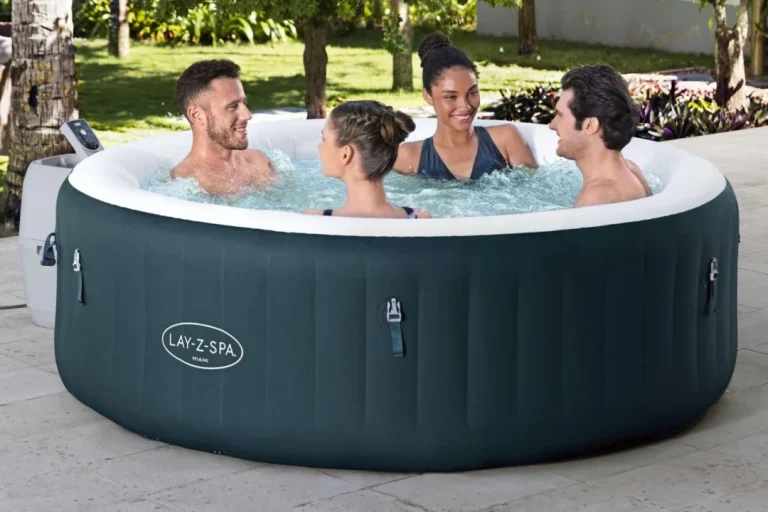 Miami Airjet 6 Lay Z Spa Bestway Napuhavajući Vrtni Jacuzzi + Pribor 3