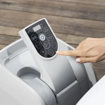 Miami Lay Z Spa Bestway Napuhavajuća Hidromasažna Kada Za 4 Osobe + Pumpa S Panelom + Filter 7
