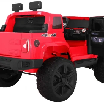 Mighty Jeep Auto Na Akumulator 4x4, Crveni 3