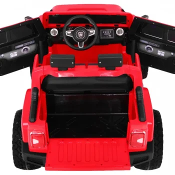 Mighty Jeep Auto Na Akumulator 4x4, Crveni 4