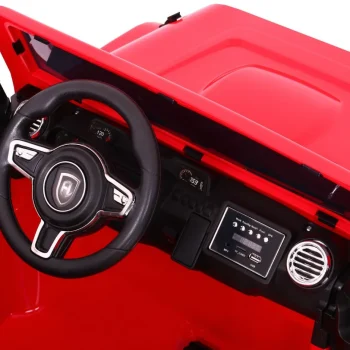 Mighty Jeep Auto Na Akumulator 4x4, Crveni 6