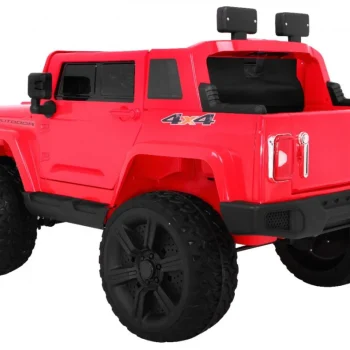 Mighty Jeep Auto Na Akumulator 4x4, Crveni 8