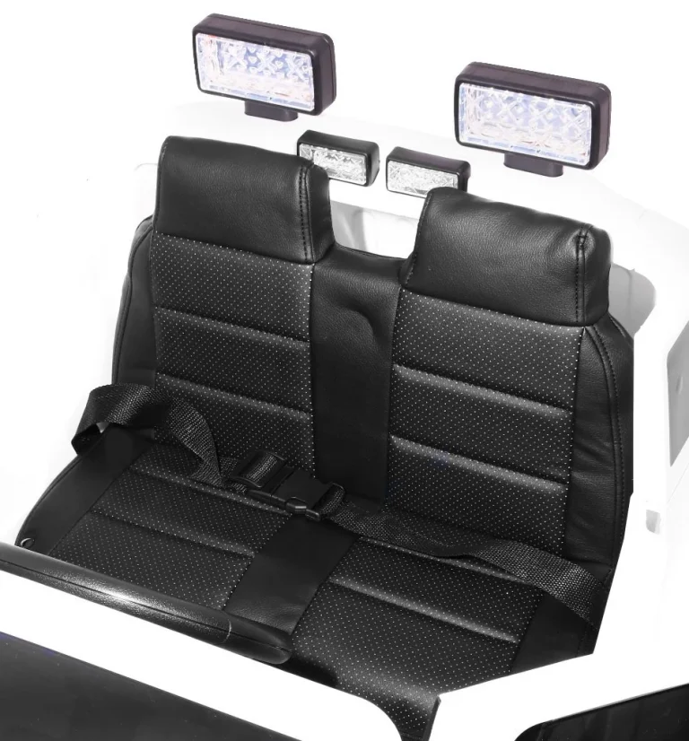 Mighty Jeep Automobil Na Baterije Za Djecu, Zeleni + 2 Sjedala + 4x4 Pogon + 2 Nosača, Zelena 7