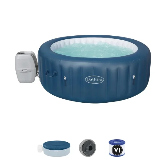 Milan Lay Z Spa Airjet Plus Bestway Kućni Jacuzzi Za 6 Osoba + Filter Pumpe Vi + Navlaka 1