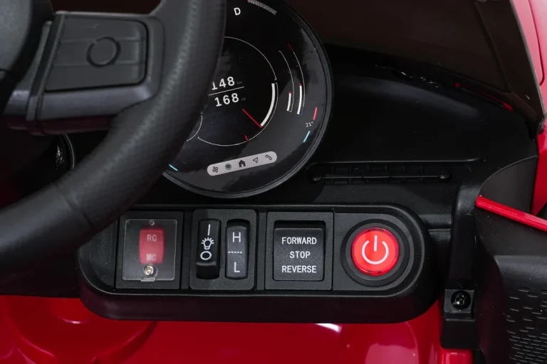 Mini Cooper Crveni Auto Na Akumulator 20