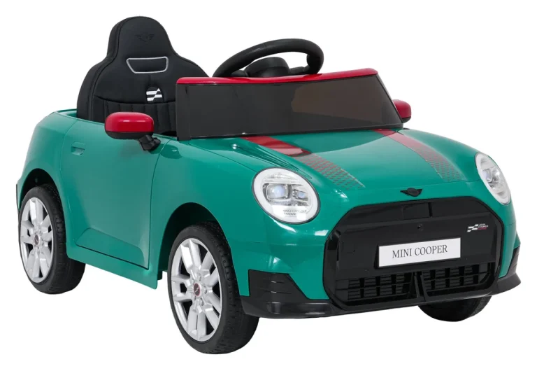 Mini Cooper Zeleni Auto Na Akumulator 4