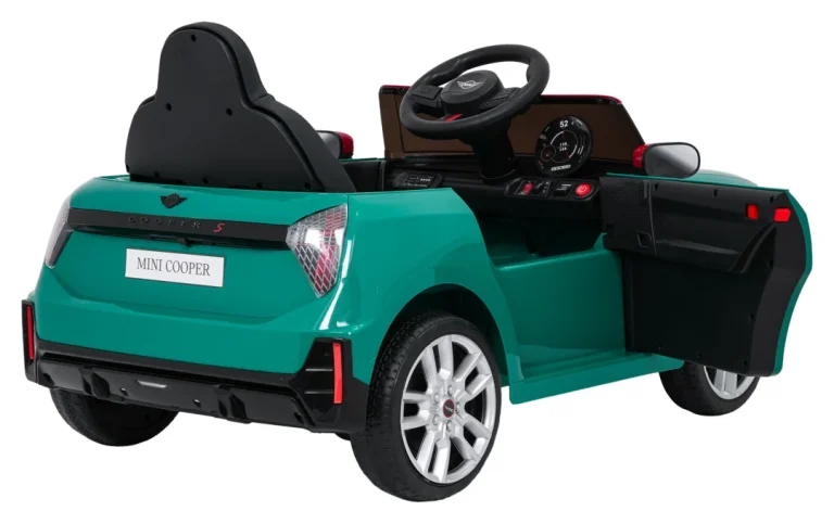 Mini Cooper Zeleni Auto Na Akumulator 9