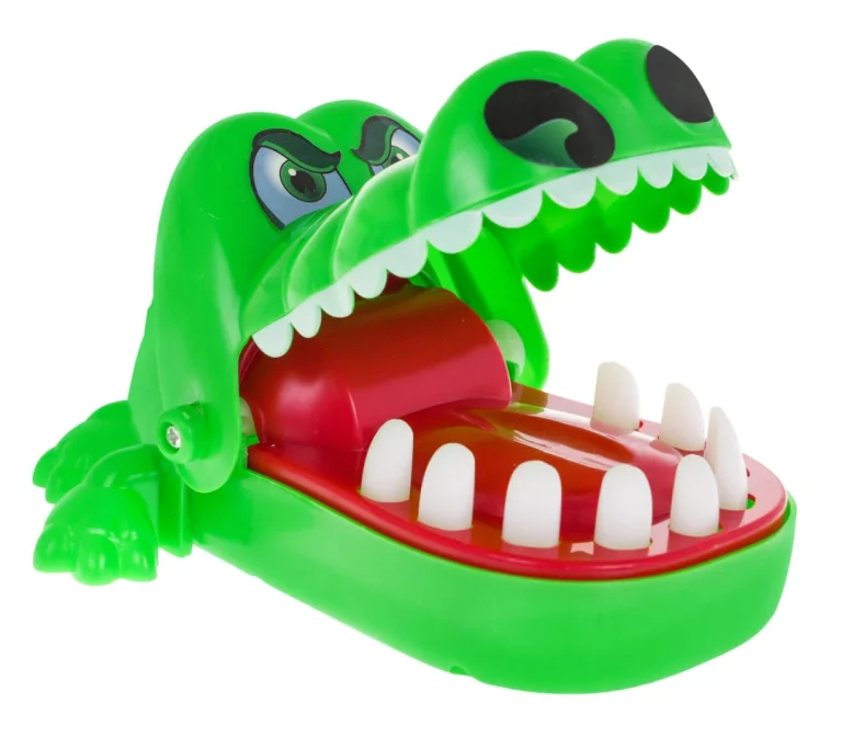Mini Arkadna Igra Krokodil Kod Zubara Za Djecu 3+ I Odrasle + Trening Refleksa 2
