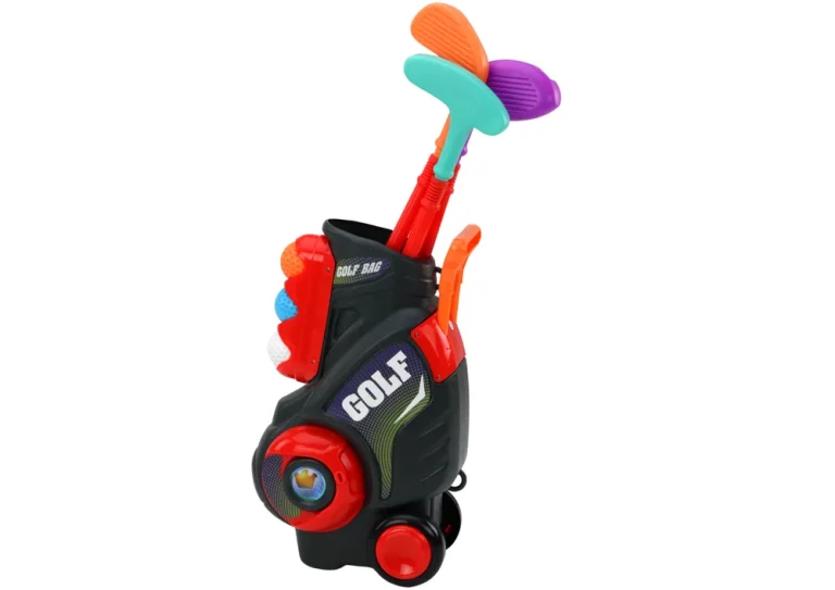 Mini Golf Set S Koferom Na Kotačima, 35,5 × 22 Cm 2