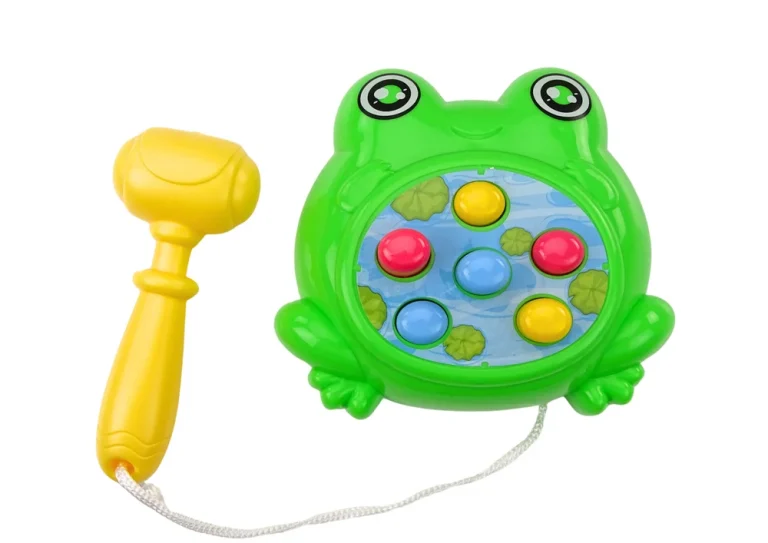 Mini Igra Udari Krticu Zelena žaba S čekićem Na Konopcu 2