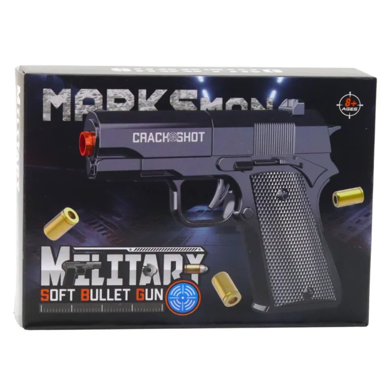 Mini Igračkasti Pištolj Warfare, Crni, 13,5 Cm 5